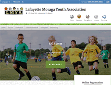 Tablet Screenshot of lmyasports.com